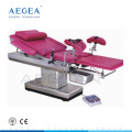 AG-C102A tables obstétriques chirurgicales d&#39;examen de puissance gynécologique à vendre